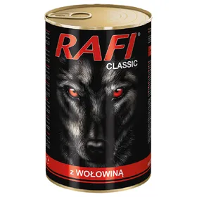 Meilleurs prix pour 1240g Rafi Dog Beef, nourriture humide