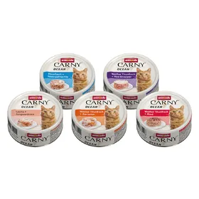 Comparer les prix de Jumbopack animonda Carny Océan Adult 120 x 80 g - lot mixte (5 variétés)