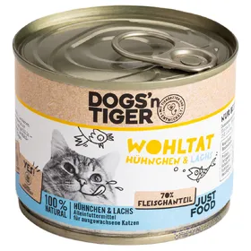 Meilleurs prix pour Lot Dogs’n Tiger Adult 12 x 200 g - poulet, saumon