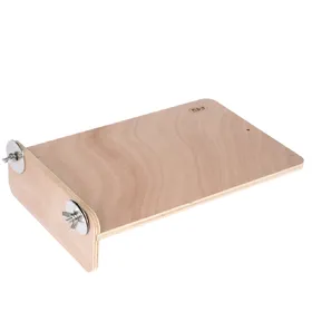 Comparer les prix de Plate-forme TIAKI en bois pour cage - L 30 x l 20 cm