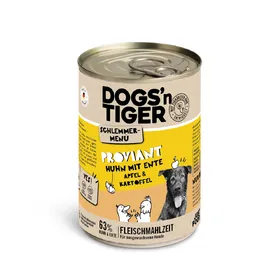 Meilleurs prix pour Dogs’n Tiger Menu gourmet 6 x 400 g - poulet, canard, pommes, pommes de terre