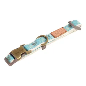 Meilleurs prix pour Collier Taiga Zolux bleu taille S : tour de cou 25 à 40 cm, largeur 15 mm pour chien