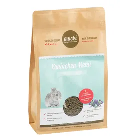 Comparer les prix de Mucki Menu Junior Sensitive, nourriture pour lapin