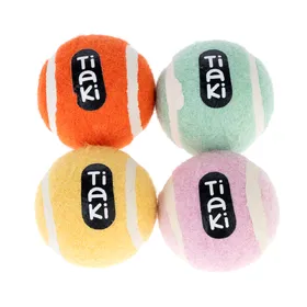 Comparer les prix de Lot de 4 balles de tennis pour chiens de TIAKI env. Ø 5 cm, pour chien