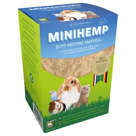 Meilleurs prix pour MiniHemp Soft Matériel de nidification pour lapin, rongeur et oiseau - 50 g