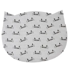Comparer les prix de zooplus Basics Tapis pour gamelle en forme de chat 48,2x38x0,5cm chat