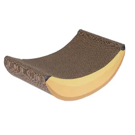 Comparer les prix de TIAKI Meuble griffoir banane 40x15,5x22cm chat