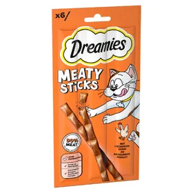 Meilleurs prix pour Catisfactions Meaty Sticks pour chat - poulet (6 x 5 g)
