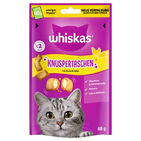 Comparer les prix de Whiskas Les Irrésistibles pour chat - poulet, fromage (60 g)