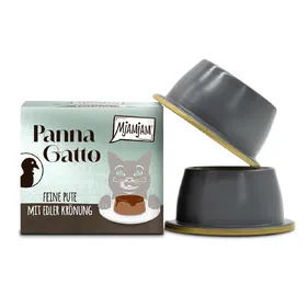 Comparer les prix de 2x80g dinde délicate avec avec finition raffinée MjAMjAM Panna Gatto Nourriture humide pour chats