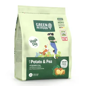 Comparer les prix de 900g Green Petfood VeggieDog Grainfree pomme de terre & pois nourriture sèche pour chiens