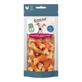 Comparer les prix de 75g Dokas os calcique avec poitrine de poulet friandise pour chiens