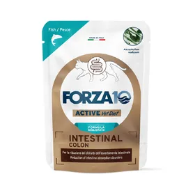 Meilleurs prix pour 12x80g Forza 10 Intestinal Colon Active Vet Diet Poisson blanc nourriture pour chat humide