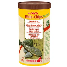 Comparer les prix de Sera Wels-Chips Nature - Nourriture pour poisson