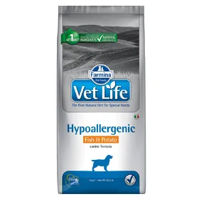 Comparer les prix de Lot Farmina Vet Life Dog 2 x 12 kg pour chien - Hypoallergenic