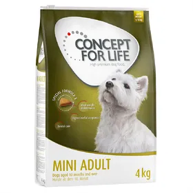 Meilleurs prix pour Concept for Life Mini Adult - Croquettes pour chien