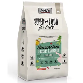Meilleurs prix pour Bidon grande taille Adult monoprotein lapin MAC's nourriture pour chat sèche sans céréales
