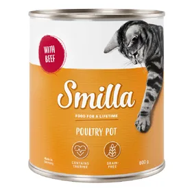 Meilleurs prix pour Lot Smilla volaille 24 x 800 g - volaille, bœuf