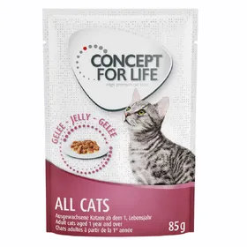 Meilleurs prix pour All Cats en gelée Concept for Life - Nourriture pour chat