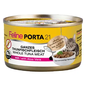 Meilleurs prix pour Feline Porta 21 12 x 90 g - thon, aloe vera