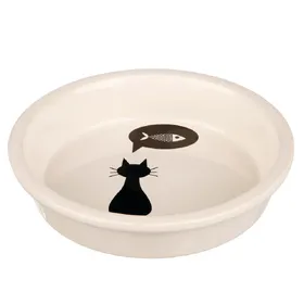 Comparer les prix de Gamelle céramique Trixie avec motif de chat - Gamelle pour chat