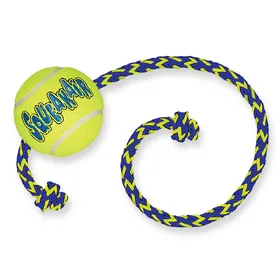 Comparer les prix de Jouet KONG SqueakAir Ball avec corde, taille M/L, pour chien