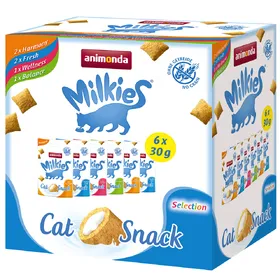 Meilleurs prix pour Lot mixte Animonda Milkies pour chat, 6 x 30 g - 18 x 30 g (4 variétés)