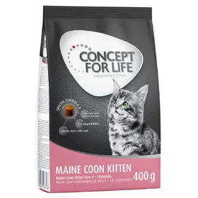Comparer les prix de Maine Coon Kitten Concept for Life - Croquettes pour chat