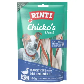 Meilleurs prix pour Rinti Chicko Dent Extra Strong pour chien - taille M : 2 x 150 g
