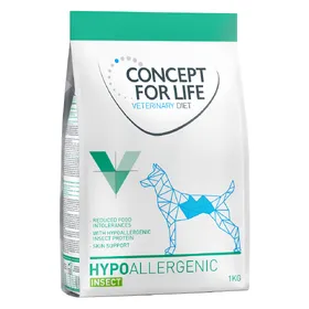 Meilleurs prix pour Hypoallergenic Insect Concept for Life VET - Croquettes pour chien