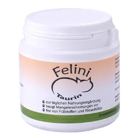Comparer les prix de Complément alimentaire Felini Taurin pour chat - 200 g