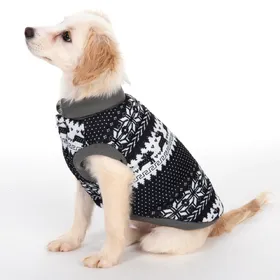 Comparer les prix de Pull-over norvégien pour chien - taille L : longueur du dos 35 cm