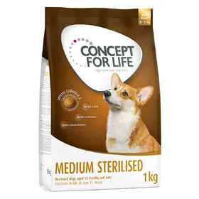 Comparer les prix de Medium Sterilised Concept for Life - Croquettes pour chien