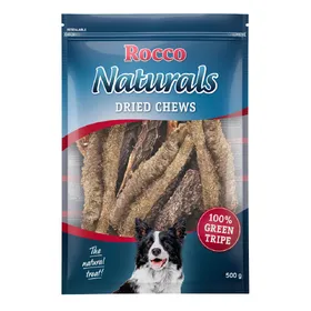 Comparer les prix de Panses vertes de bœuf Rocco - Friandises pour Chien