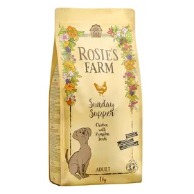 Comparer les prix de Poulet, patates douces, graines de courge 5 x Rosie's Farm - Croquettes pour chien