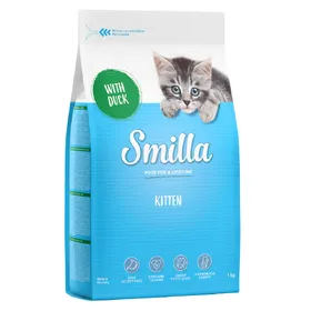 Comparer les prix de Smilla Kitten canard pour chaton - 1 kg