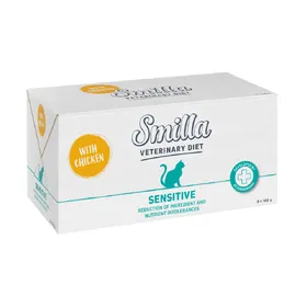 Comparer les prix de Smilla Veterinary Diet Sensitive poulet - Pâtée pour chat