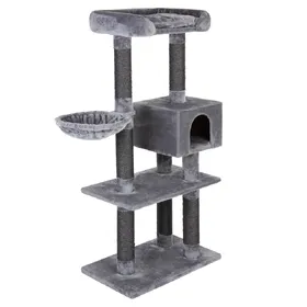 Comparer les prix de Arbre à chat Nox, gris foncé + support de fixation universel