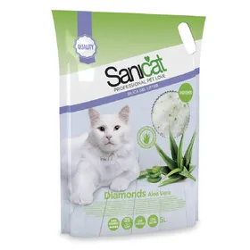 Comparer les prix de Litière Sanicat Diamonds Aloe Vera - pour chat