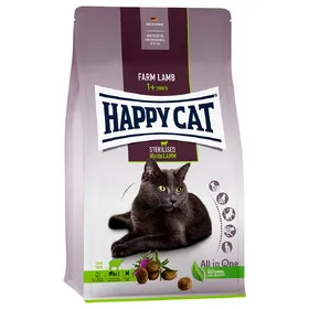 Meilleurs prix pour Happy Cat Sterilised Adult agneau des pâturages - Croquettes pour chat