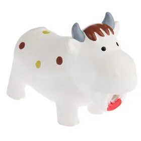 Meilleurs prix pour Jouet qui couine en latex Vache Isabella pour chien, L 18 cm