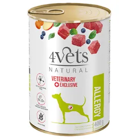 Meilleurs prix pour 400g 4Vets Natural Allergy 4Vets nourriture pour chien humide