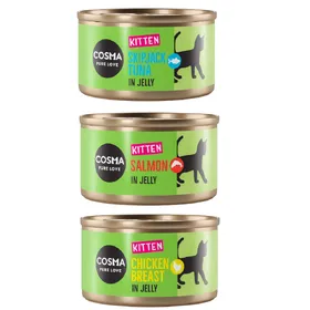 Meilleurs prix pour Cosma Original Kitten lot mixte - Pâtée pour chat