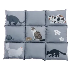 Comparer les prix de Coussin Medley L 55 x l 45 x H 6 cm - pour chat