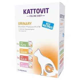 Meilleurs prix pour Urinary lot mixte (4 variétés) Kattovit - Pâtée pour chat