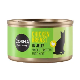 Comparer les prix de Cosma Original en gelée 6 x 85 g - poulet