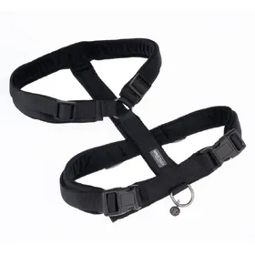 Comparer les prix de Harnais Nomad Tales Blush, ébène pour chien  - taille M : tour de poitrail 53 - 71 cm, l 20 mm