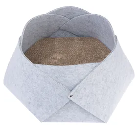 Meilleurs prix pour Panier à griffer Modern Living Wujin pour chat - L 50 x l 50 x H 26 cm