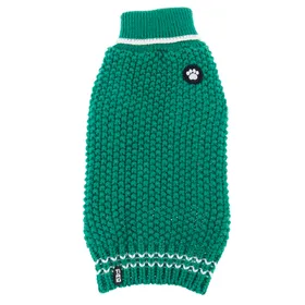 Meilleurs prix pour Pull-over TIAKI Reflective Knit pour chien - longueur du dos : 40 cm environ
