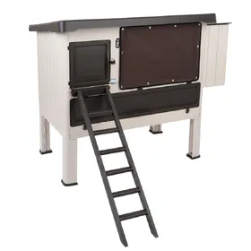 Meilleurs prix pour Poulailler TIAKI Bungalow - L 140 x l 139 x H 110 cm